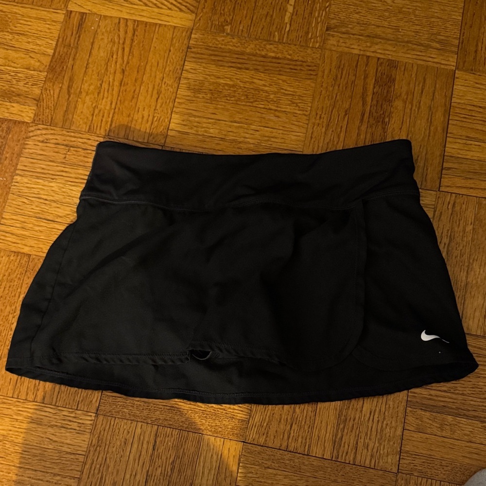 Nike Black Mini Tennis Skirt
